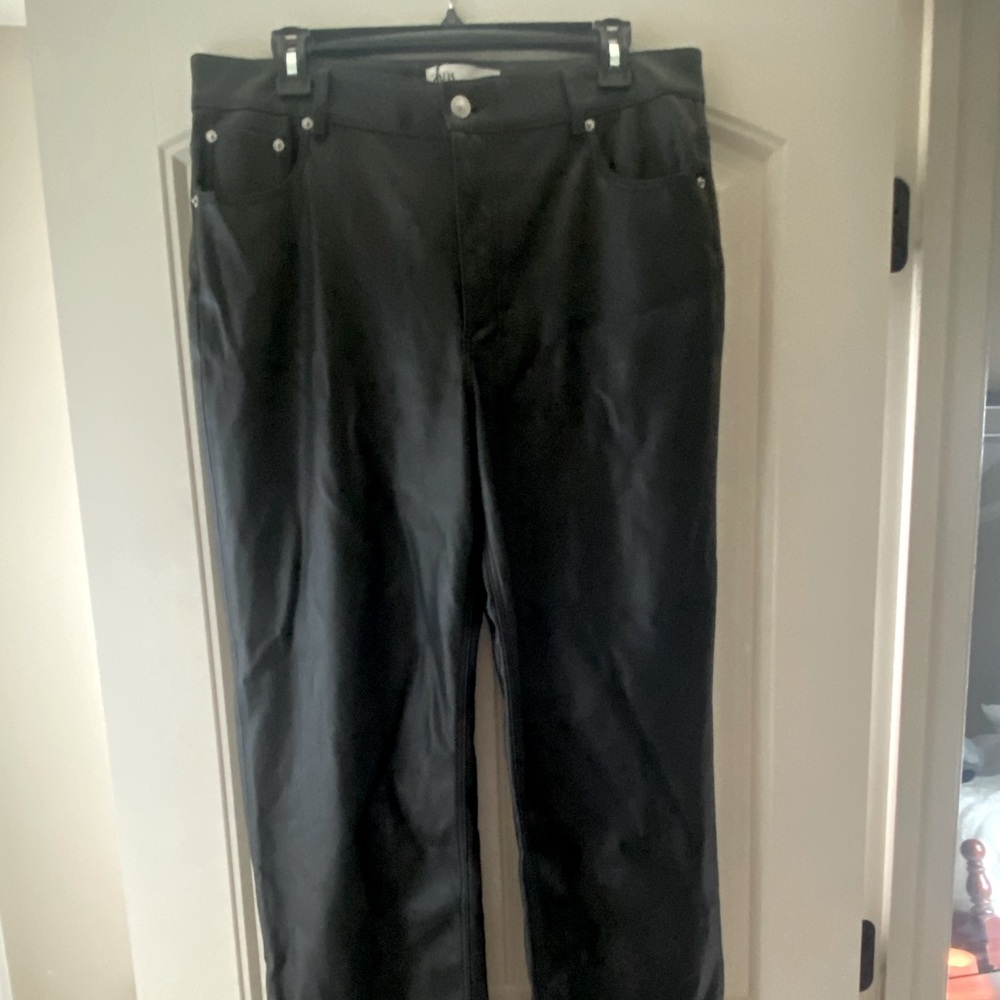 ZARA leather pants
